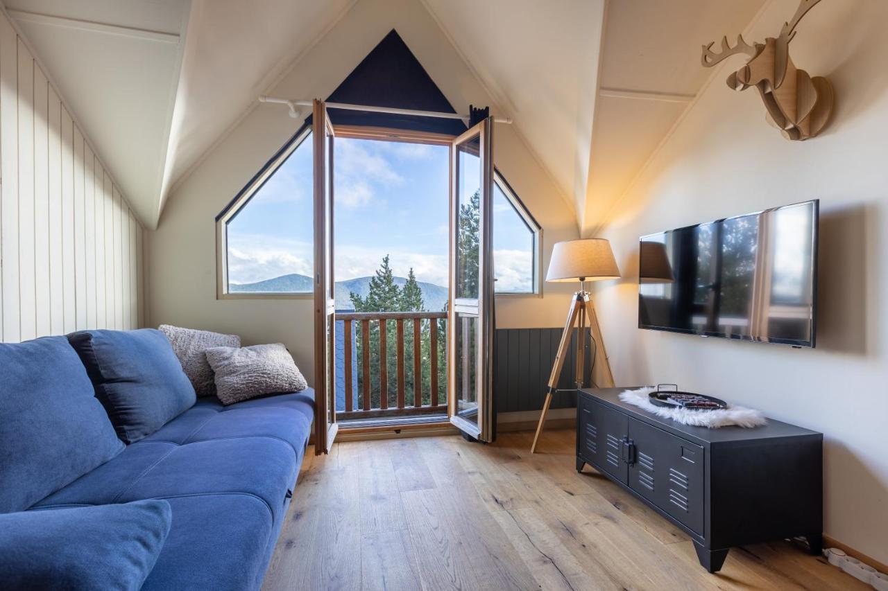 Le Cerf - Duplex Avec Superbe Vue Montagne Apartment Les Angles  Luaran gambar