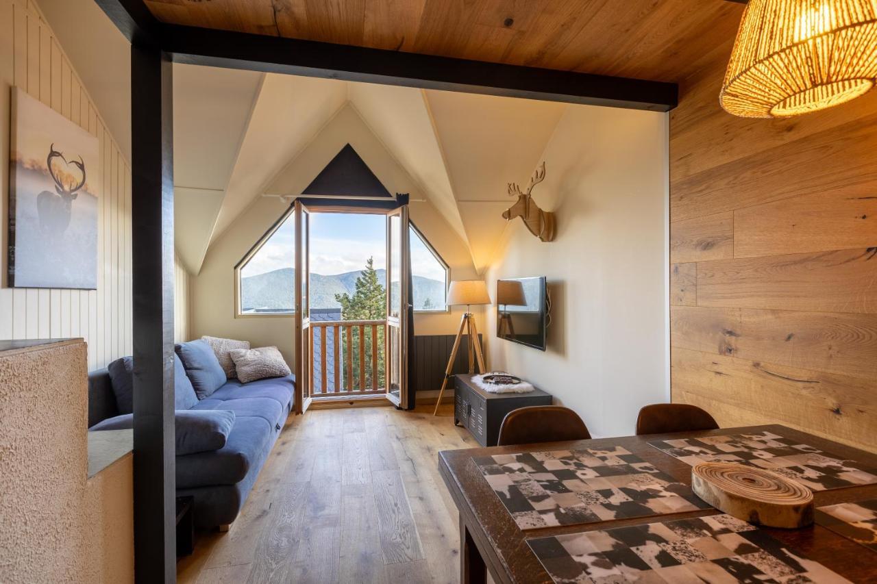 Le Cerf - Duplex Avec Superbe Vue Montagne Apartment Les Angles  Luaran gambar